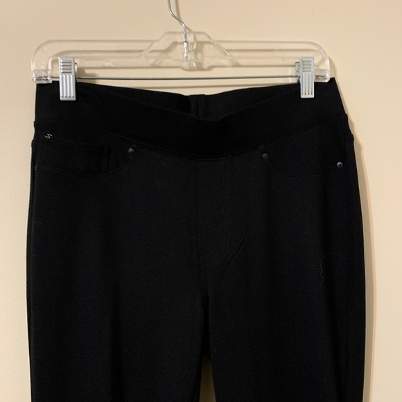 SEVEN7 Pull On Black Leggings size Medium - Picture 4 of 11